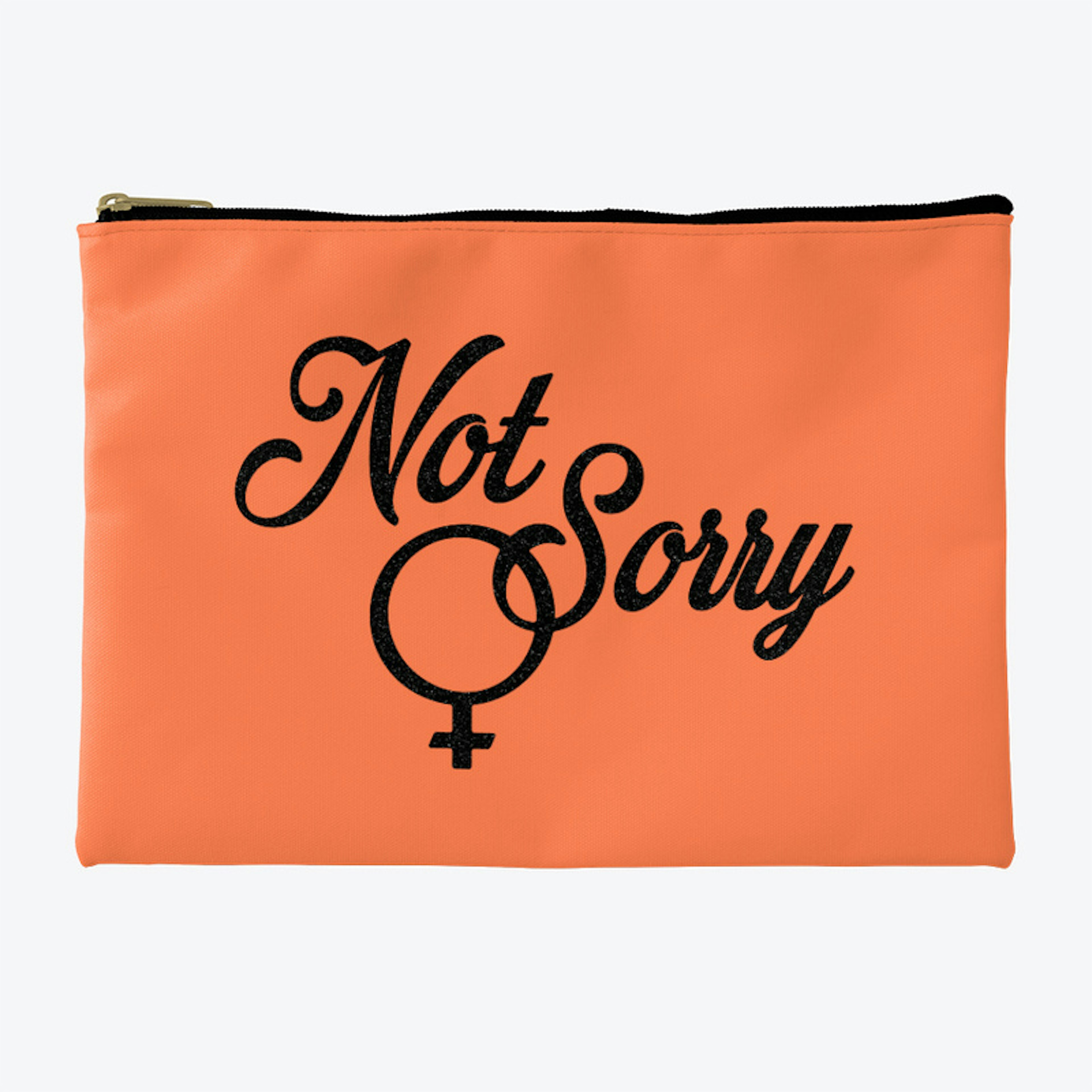 Not Sorry accessories pouch